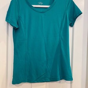 Made for Life Turquoise Short Sleeve Women's Tee